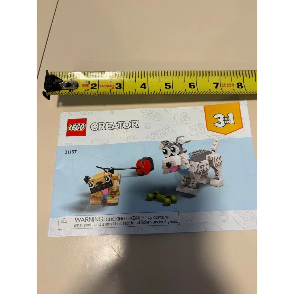 LEGO Creator 3-in-1 Adorable Dogs 31137 Building Instructions Manual Only